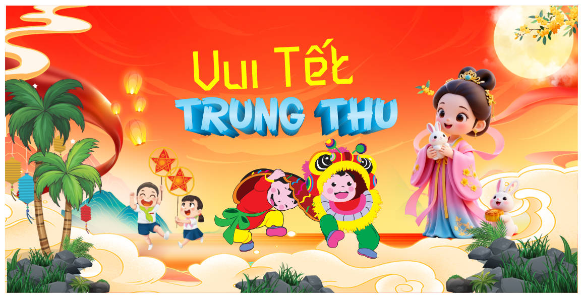 392516 file thiết kế trang trí background phông nền maket tết trung thu file corel x7