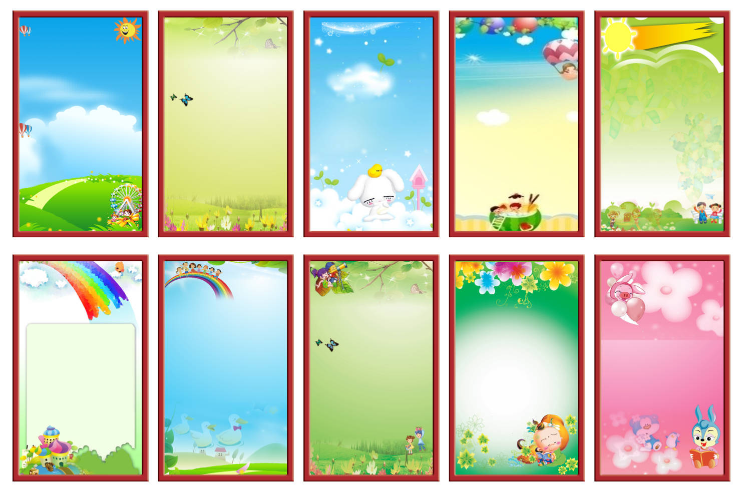 89255 file thiết kế trang trí mầm non mẫu giáo corel x7