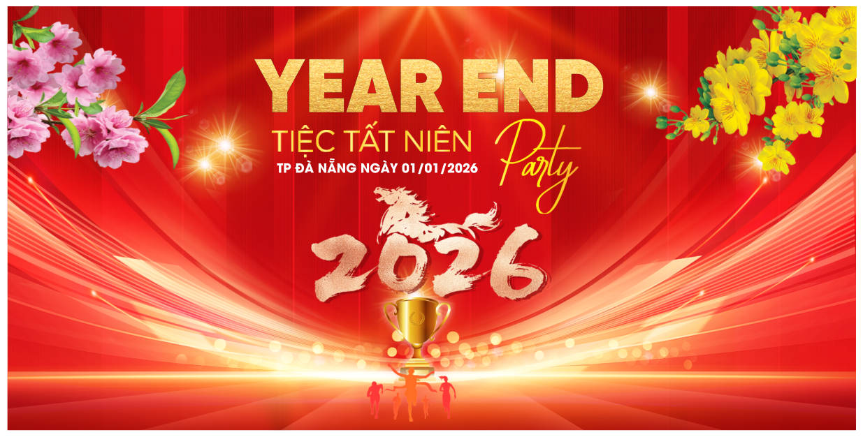 111251 background phông nền maket tiệc tất niên xuân Bính Ngọ 2026 file corel x7