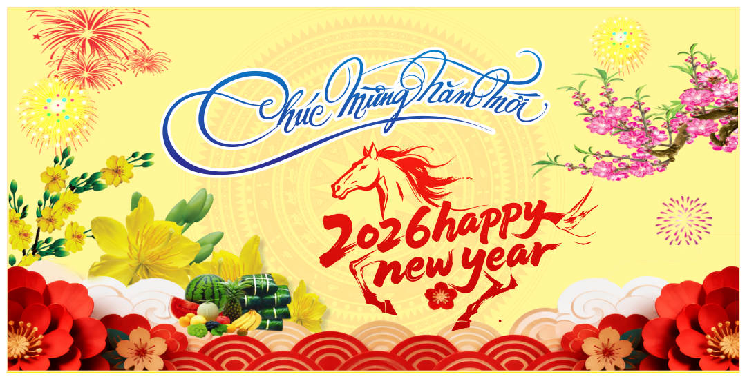 211255 background phông nền maket chúc mừng năm mới tết xuân Bính Ngọ 2026 file corel x7