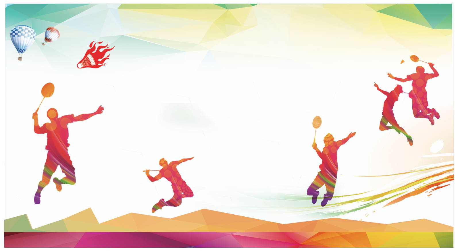 610256 background phông nền maket thể thao cầu lông file corel x7