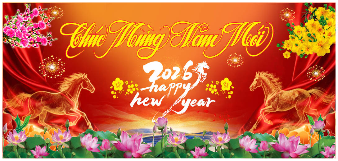 2112520 background phông nền maket chúc mừng năm mới tết xuân Bính Ngọ 2026 file corel x7