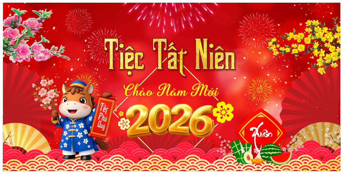 2112531 background phông nền maket chúc mừng năm mới tết xuân Bính Ngọ 2026 file corel x7