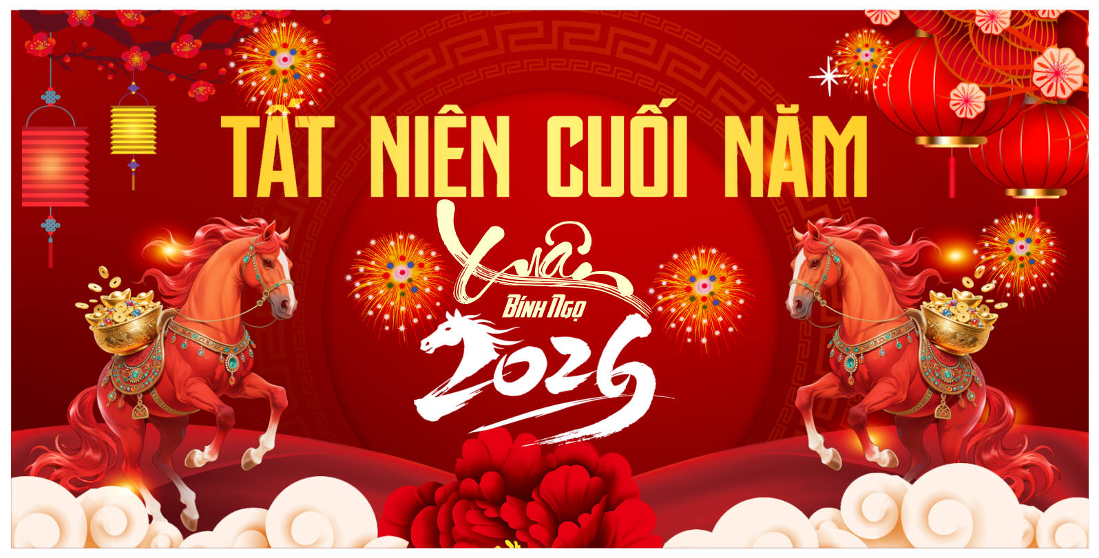 2112538 background phông nền maket chúc mừng năm mới tết xuân Bính Ngọ 2026 file corel x7