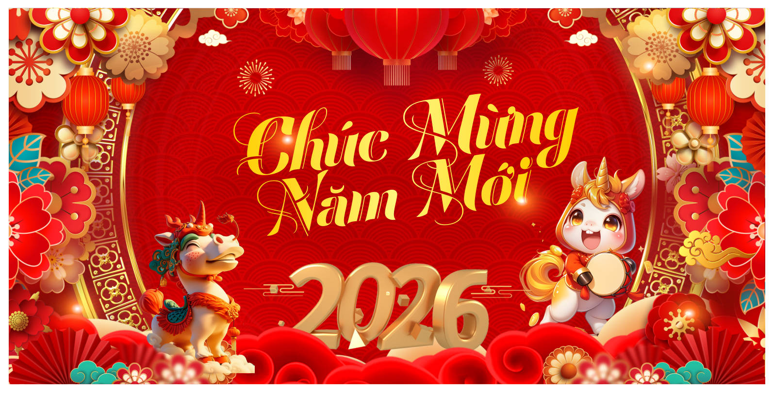 2112548 background phông nền maket chúc mừng năm mới tết xuân Bính Ngọ 2026 file corel x7