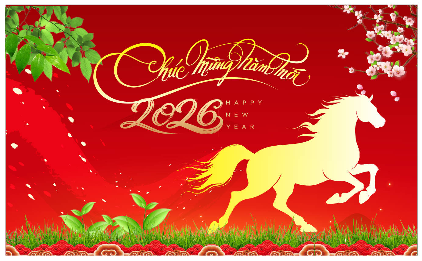 2112569 background phông nền maket chúc mừng năm mới tết xuân Bính Ngọ 2026 file corel x7