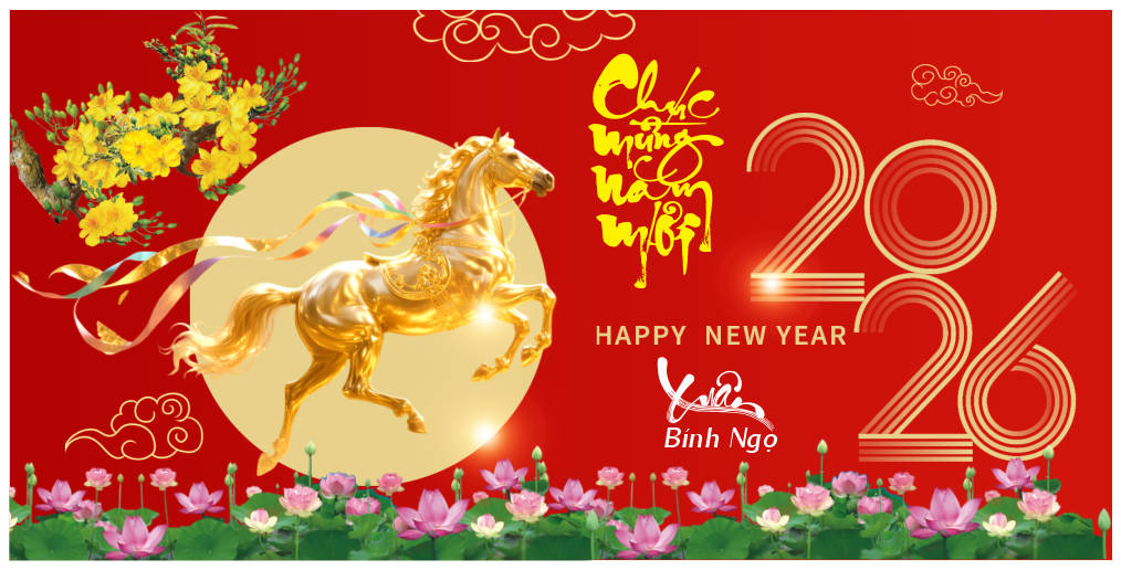 2112575 background phông nền maket chúc mừng năm mới tết xuân Bính Ngọ 2026 file corel x7