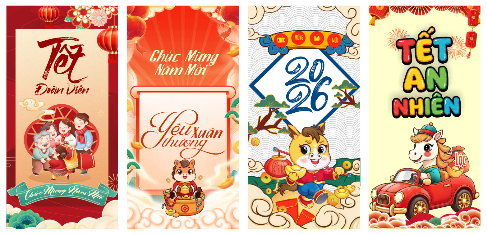 212253 file thiết kế trang trí tết năm mới xuân Bính Ngọ 2026 corel x7