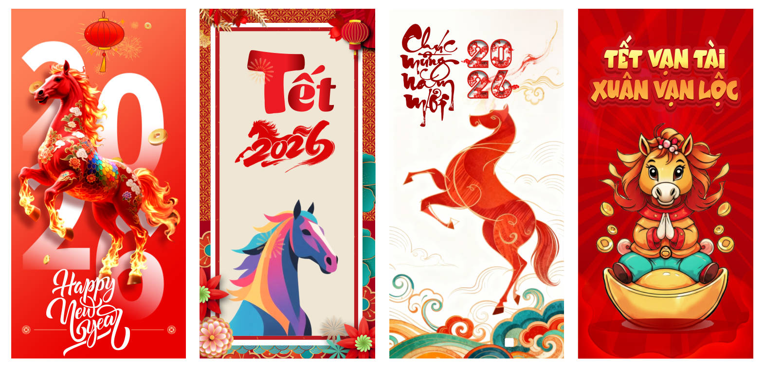 212254 file thiết kế trang trí tết năm mới xuân Bính Ngọ 2026 corel x7