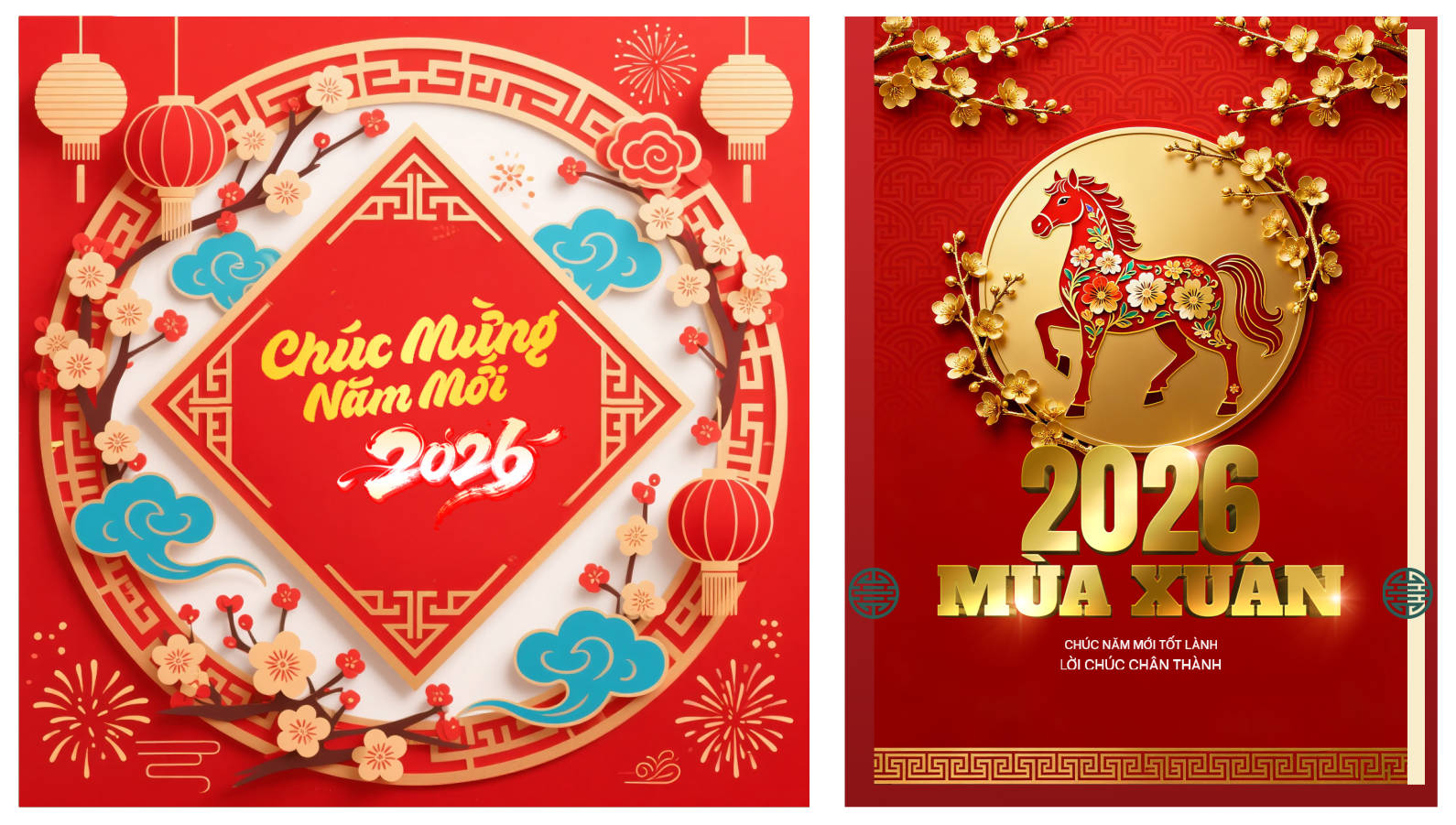 212259 file thiết kế trang trí tết năm mới xuân Bính Ngọ 2026 corel x7