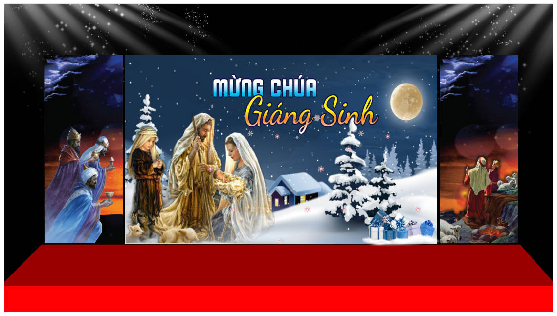 511256 file thiết kế background phông nền maket sân khấu giáng sinh noel corel x7