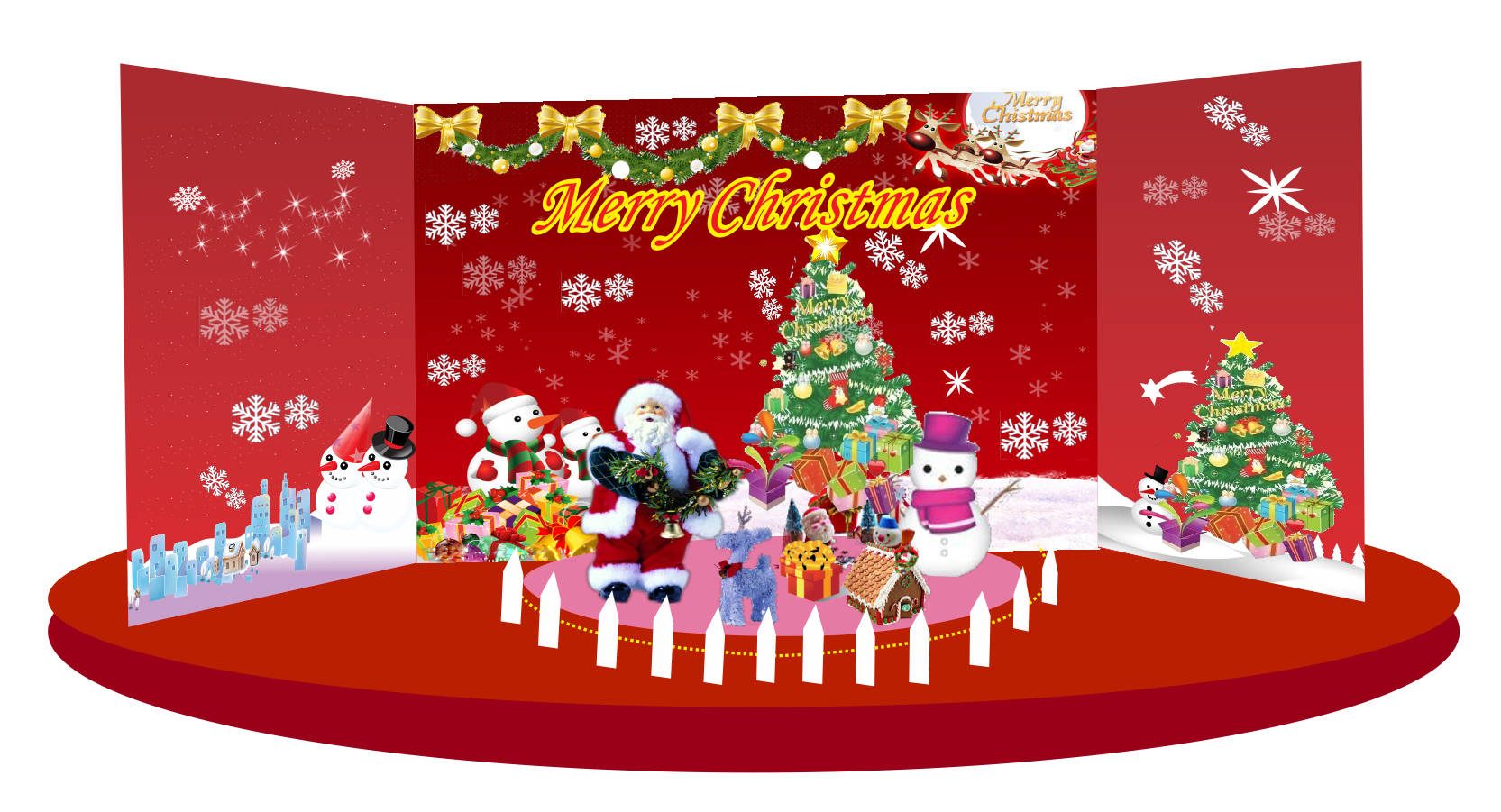 811259 file thiết kế background phông nền maket giáng sinh noel corel x7