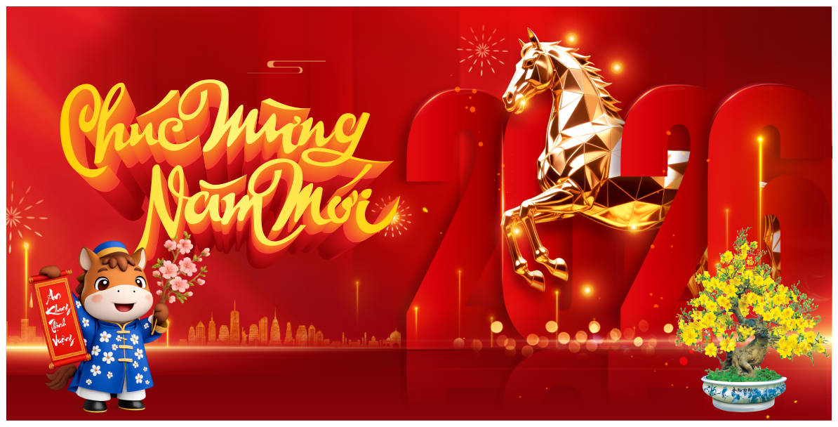 2112579 background phông nền maket chúc mừng năm mới tết xuân Bính Ngọ 2026 file corel x7