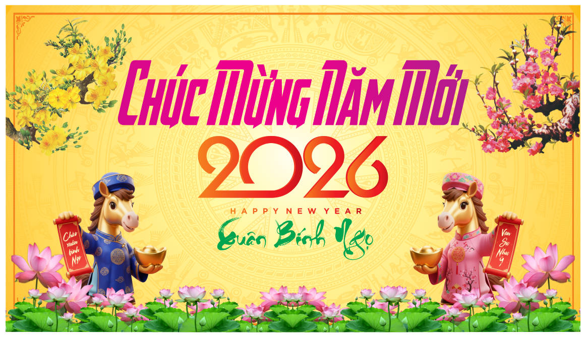 2112591 background phông nền maket chúc mừng năm mới tết xuân Bính Ngọ 2026 file corel x7