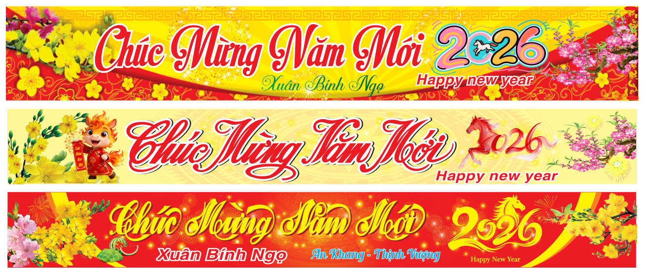 212251 file thiết kế băng rôn chúc mừng năm mới tết xuân Bính Ngọ 2026 corel x7