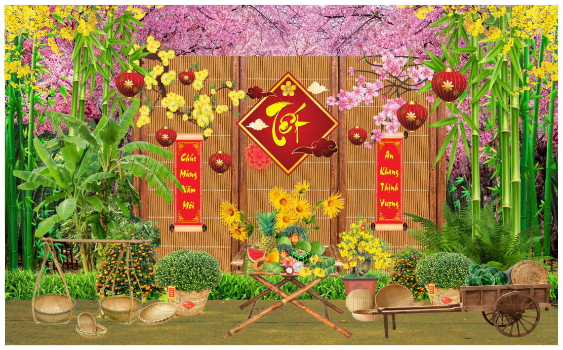 Background phông nền tiểu cảnh chụp ảnh tết check in năm mới file corel x7-37