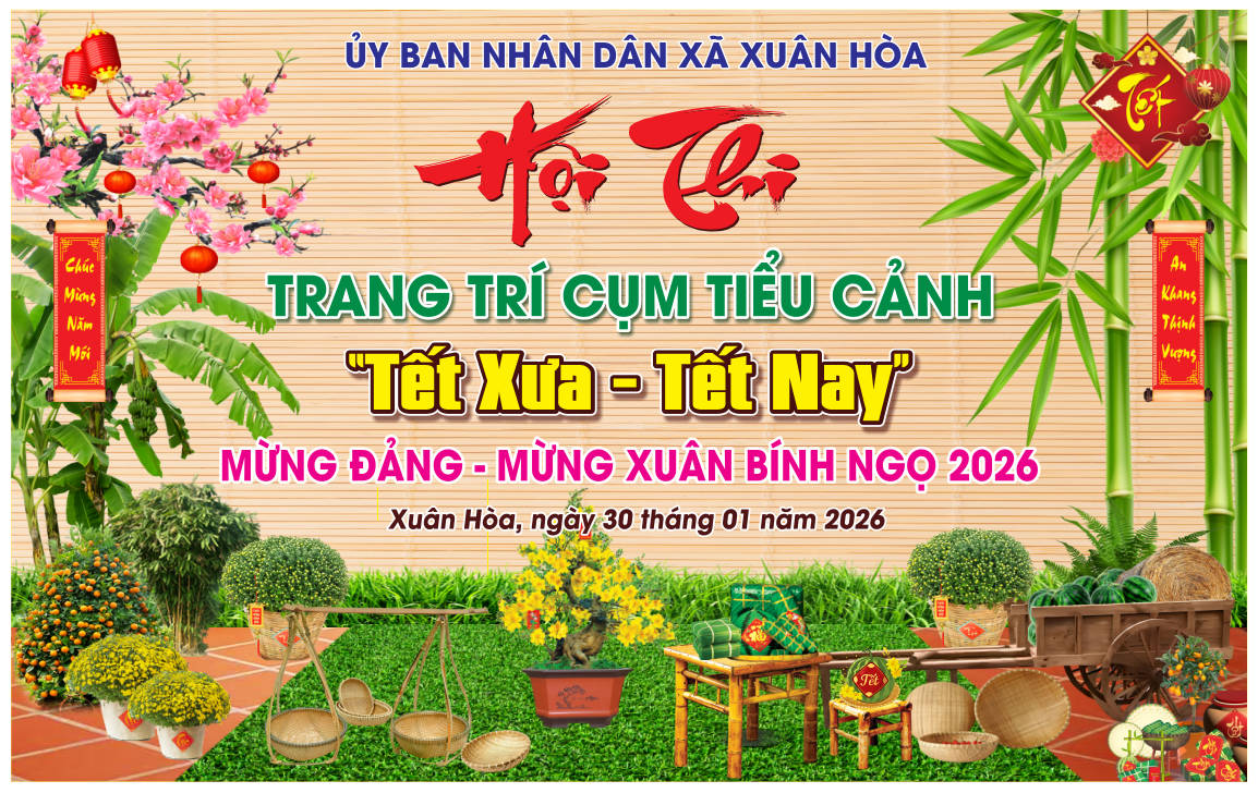 Background phông nền tiểu cảnh chụp ảnh tết check in năm mới file corel x7-39