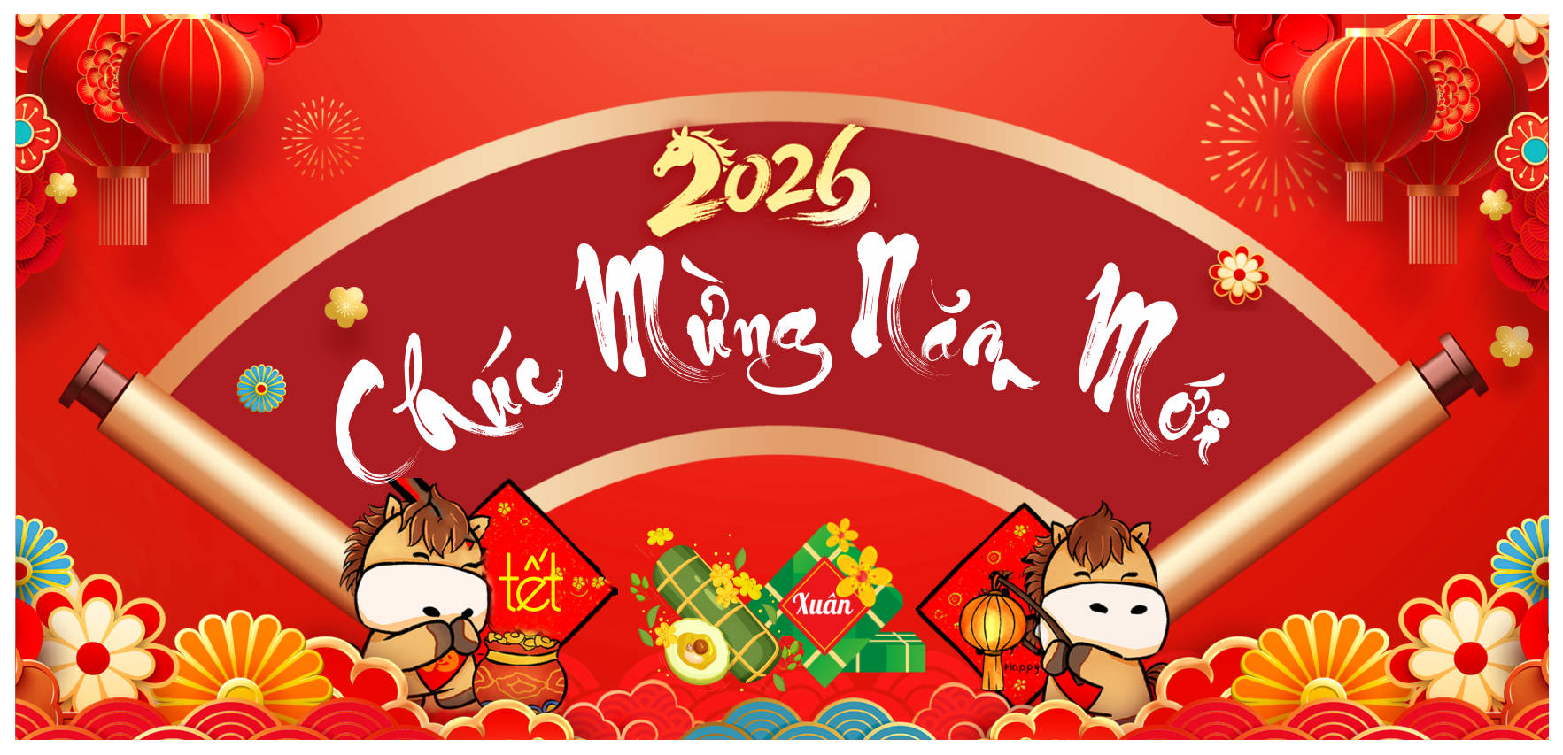 21125109 background phông nền maket chúc mừng năm mới tết xuân Bính Ngọ 2026 file corel x7