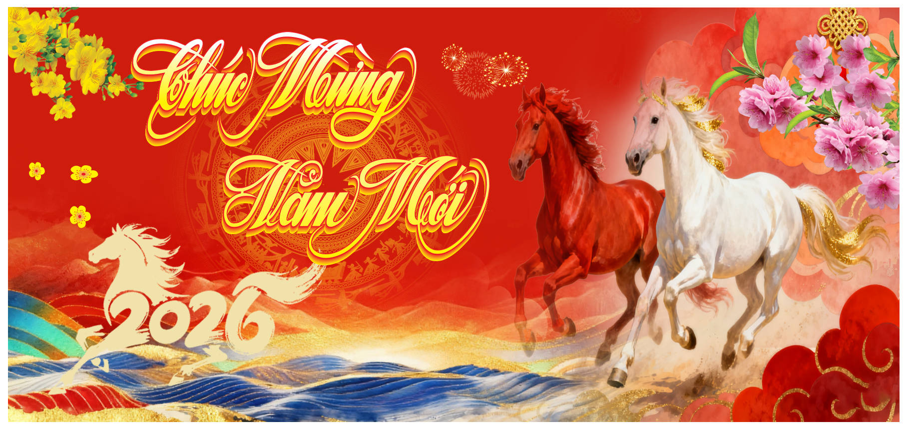 21125125 background phông nền maket chúc mừng năm mới tết xuân Bính Ngọ 2026 file corel x7