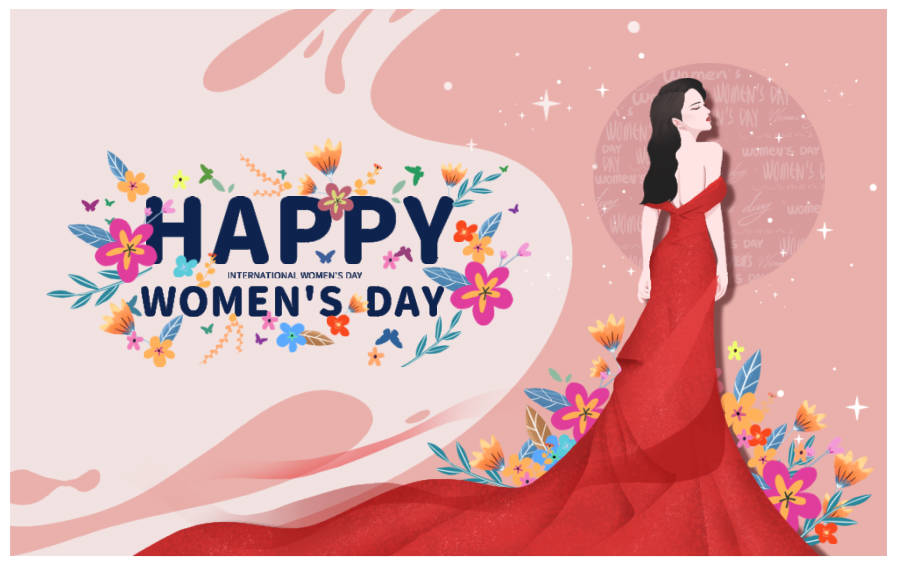 522613 background phông nền maket chào mừng ngày quốc tế phụ nữ 8.3 file corel x5
