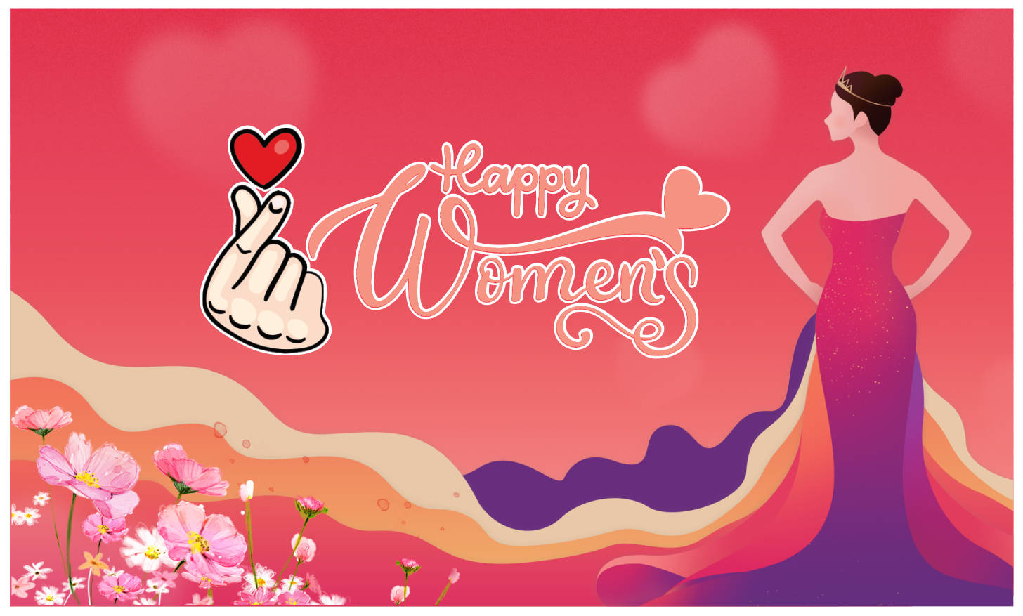 52267 background phông nền maket chào mừng ngày quốc tế phụ nữ 8.3 file corel x5
