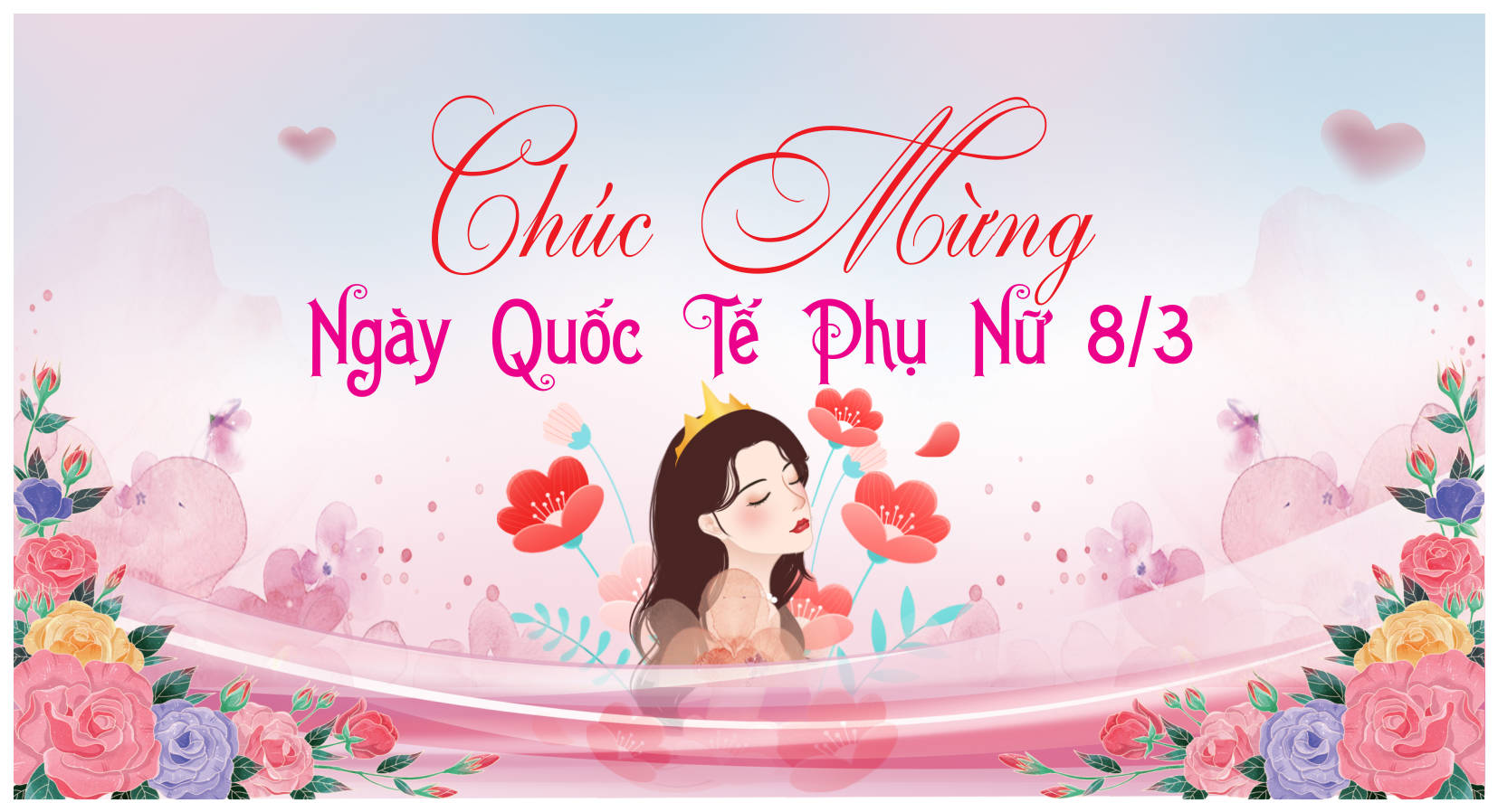 52268 background phông nền maket chào mừng ngày quốc tế phụ nữ 8.3 file corel x5