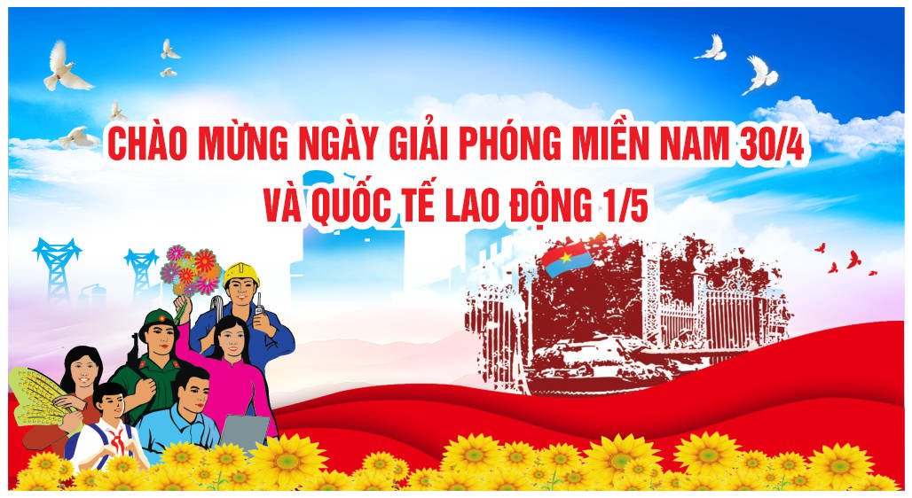 23261 pano cổ động ngày giải phóng miền nam 30.4 và quốc tế lao động 1.5 file corel x7