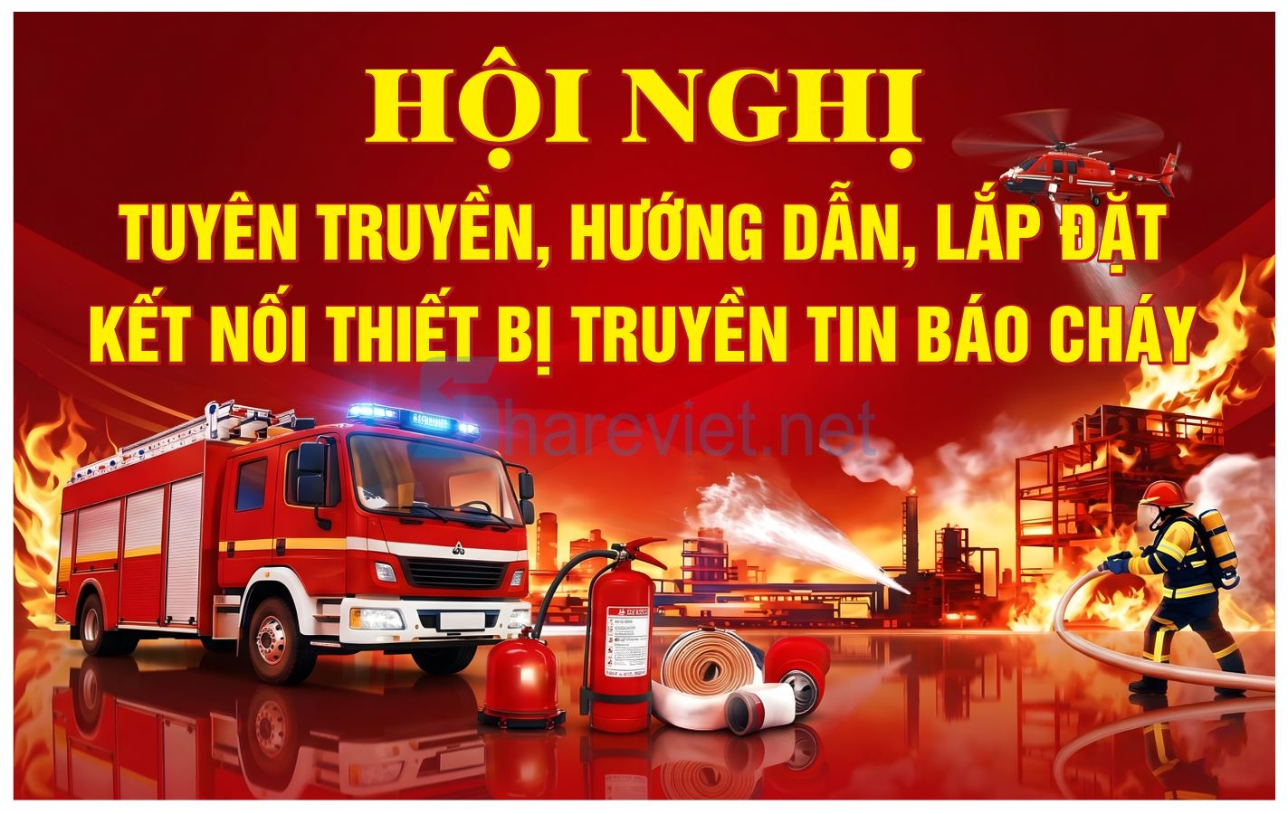 53262 backgroud phông nền maket phòng cháy chữa cháy file corel 12