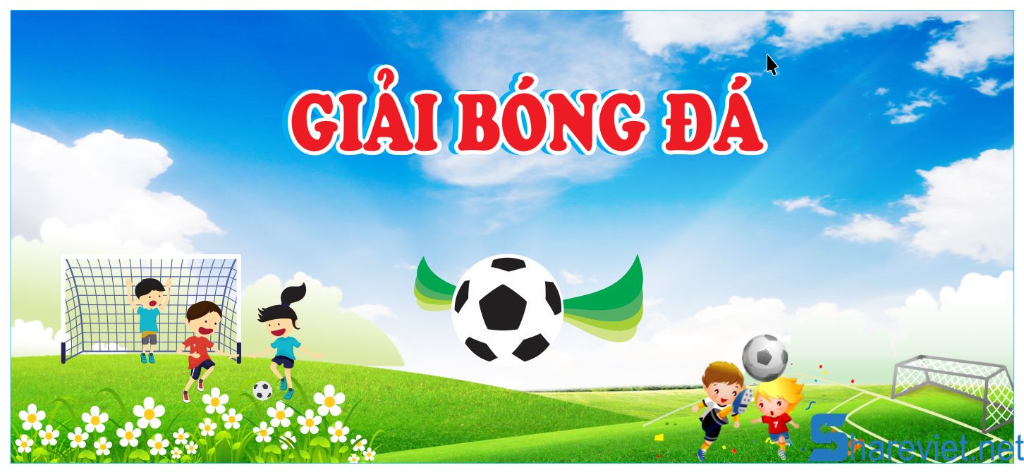 822628 background phông nền maket thể thao bóng đá file corel x7
