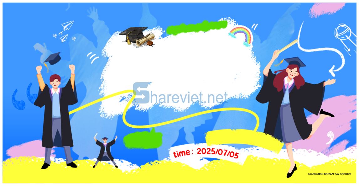 152611 file thiết kế trang trí lễ tổng kết tốt nghiệp ra trường corel x7