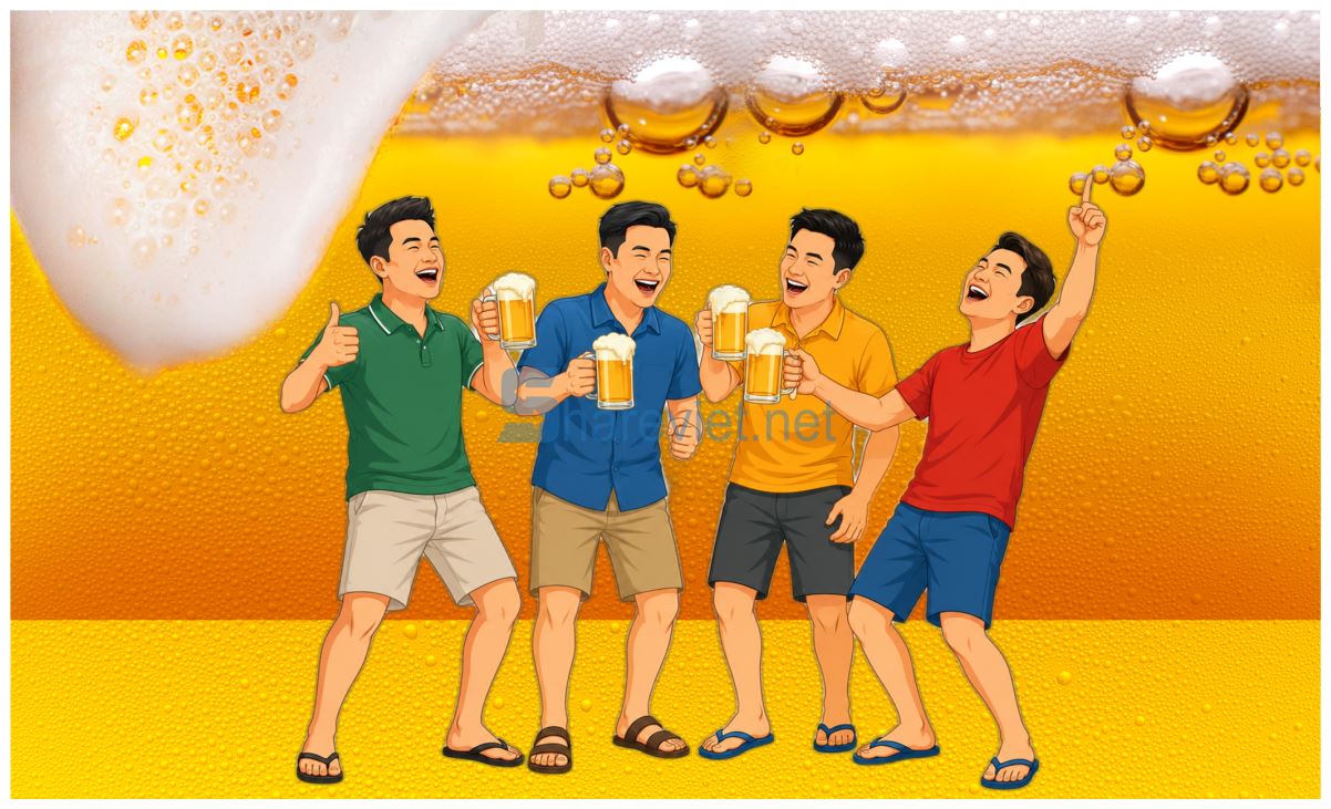 352638 tranh tường trang trí quán bia file corel x7