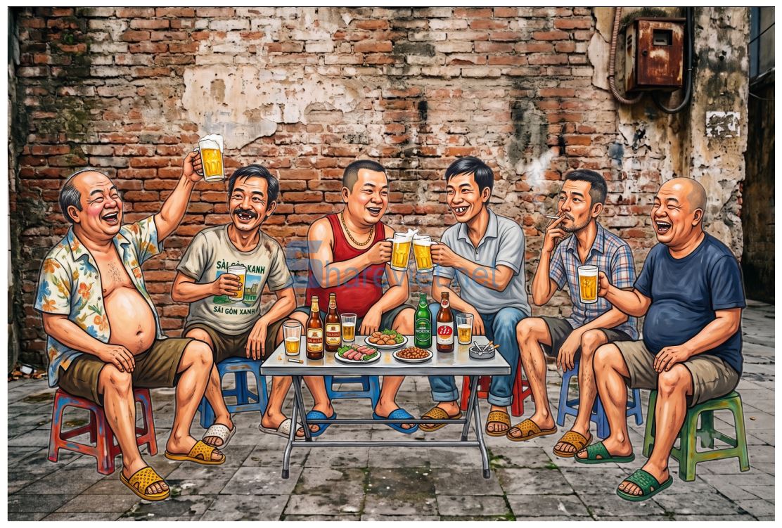 352639 tranh tường trang trí quán bia file corel x7