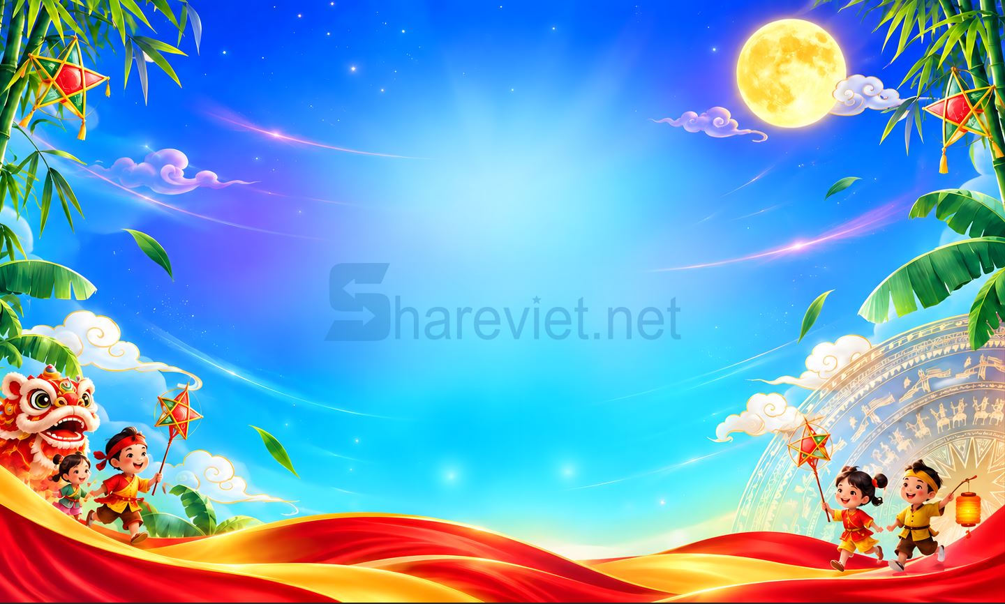 background phông nền maket trung thu đêm hội trăng rằm file PNG (21)