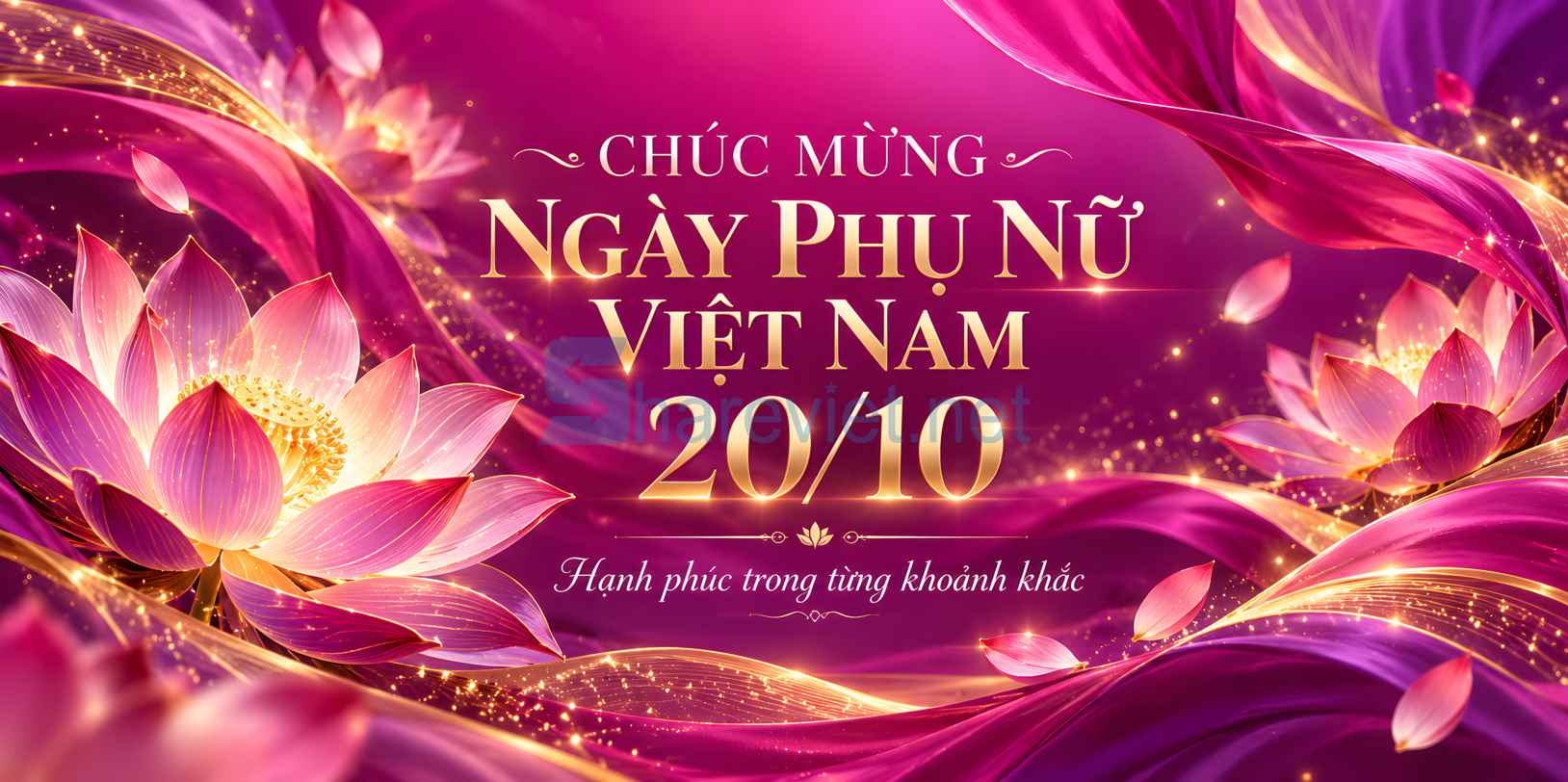 Background phông nền maket  chúc mừng ngày phụ nữ Việt Nam 20.10 file PNG  (28)