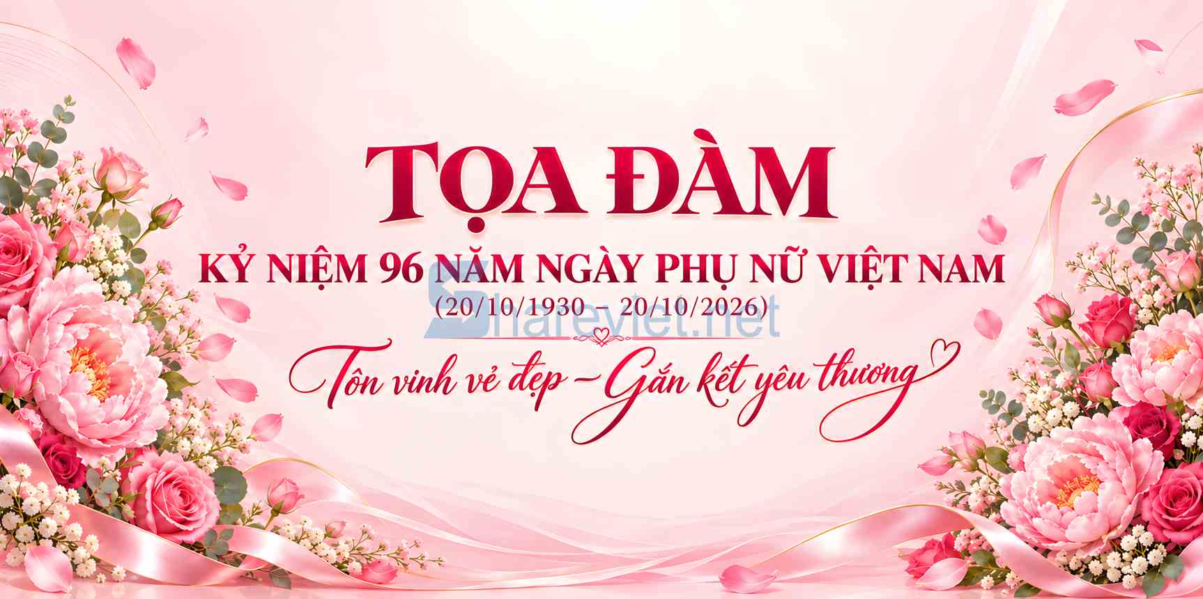 Background phông nền maket tọa đàm chào mừng ngày phụ nữ Việt Nam 20.10 file PNG  (14)